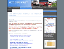 Tablet Screenshot of nano.autofibrecraft.com